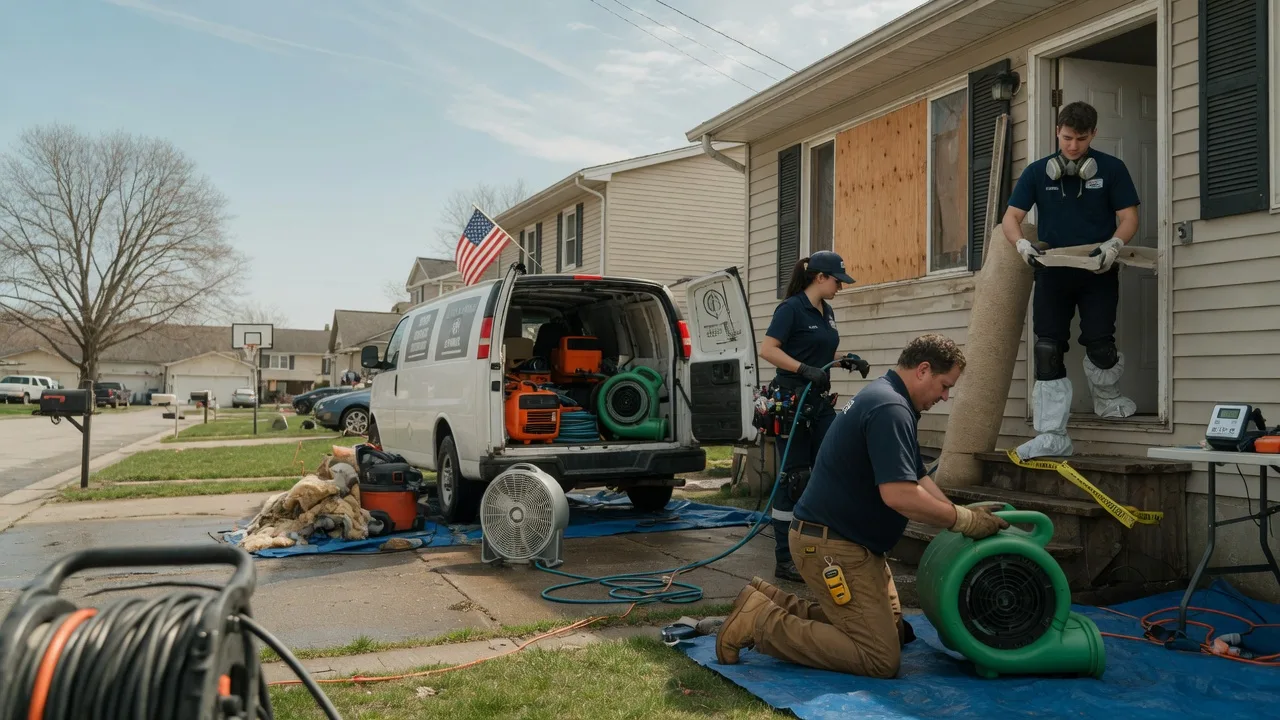 Water Damage Restoration in Millersport, OH near me